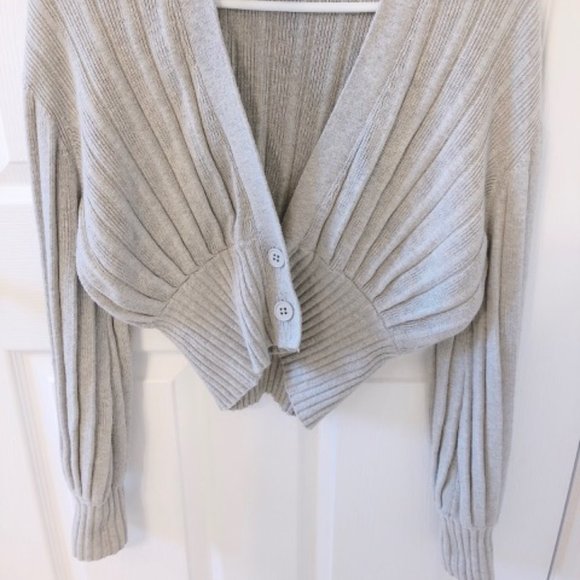 Aritzia Wilfred Plunge Front Cardigan XS - Picture 6 of 6